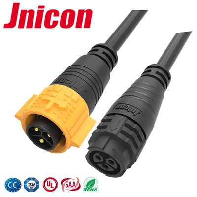 M19 Kabelconnectoren Waterdicht Push Lock 3 Pin Power Automotive Connector