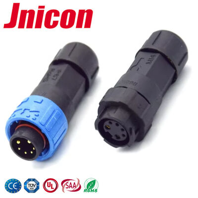 M16 10A 2+4 pin elektrische draad tot draad connectoren UL Multi Pin connectoren waterdicht