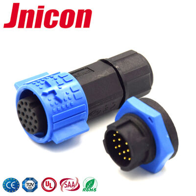 300V M19 16 pin waterdicht aansluiting en stopcontact CE Industrial Data Connector