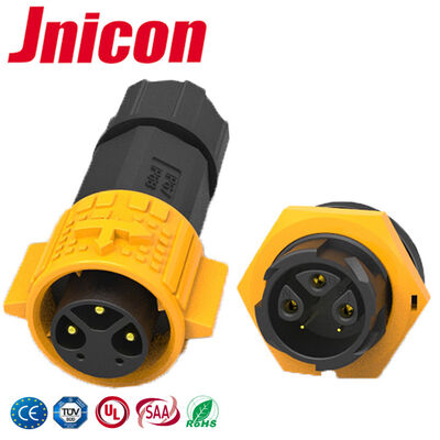 20A Waterdichte Ronde Connector IP67 RoHS 3+2 Pin 300V Draad-naar-printplaat Connector