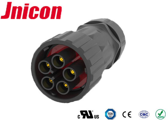 Cirkelm40-Bajonet 50A 5 Photovoltaic Omschakelaar van Pin Male Female Connector For