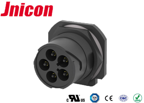 Cirkelm40-Bajonet 50A 5 Photovoltaic Omschakelaar van Pin Male Female Connector For