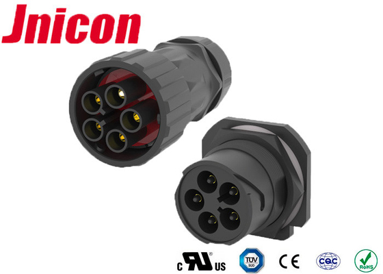 Cirkelm40-Bajonet 50A 5 Photovoltaic Omschakelaar van Pin Male Female Connector For