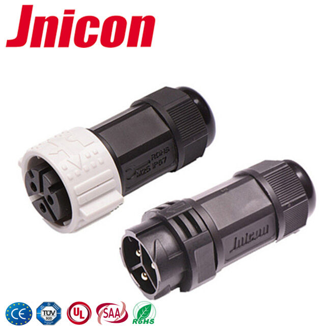 Industriële automatisering M25 waterdicht aansluiting IP67 60A 3 pin aansluiting man en vrouw