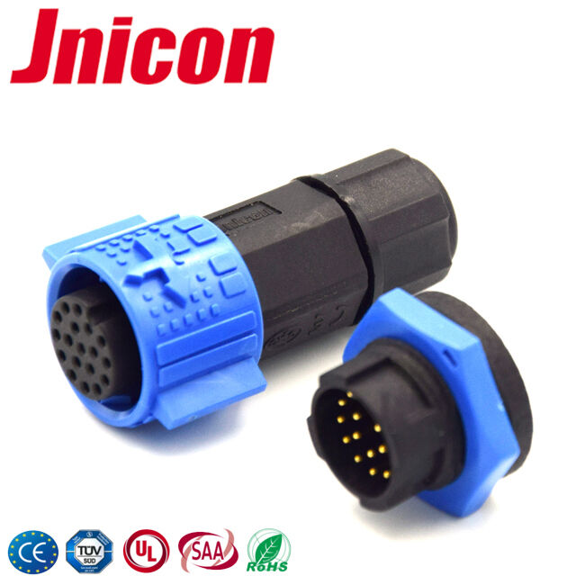 300V M19 16 pin waterdicht aansluiting en stopcontact CE Industrial Data Connector