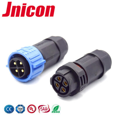 IP67 M25 4-pins 30A buitenvoedingsconnector Draadconnector met snelle ontgrendeling