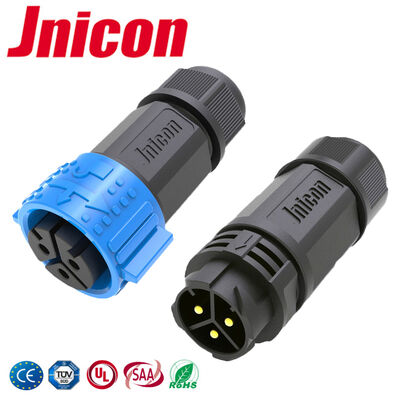 50A 500V M25 3 pin waterdichte buitenaansluitingen Quick Lock elektrische aansluitingen