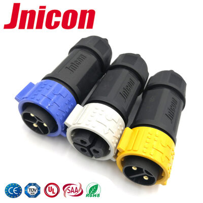 M25 3 pin goudgeplatte draadconnectoren 600 V hoogstroom waterdicht connector