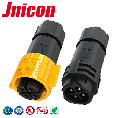 20A 300V M19 DC waterdicht aansluiting Push Lock IP67 waterdicht aansluiting