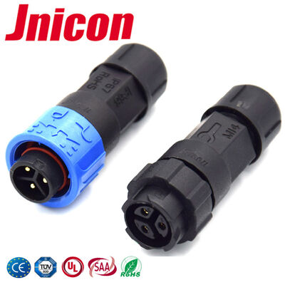 Jnicon M16 300V 10A laagspanningsdraadconnectoren waterdicht snelstroomconnector