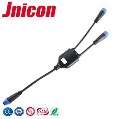 Y-afdeling 10A draadsplice connector 20~16AWG waterdicht tweewegconnector