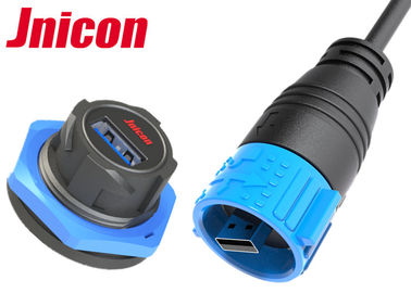 De Schakelaarcomité van Jnicon zet het Waterdichte USB Type Één enkele Haven voor Gegevenstransmissie op